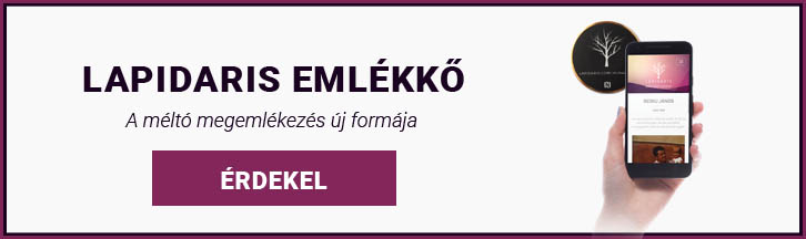 Lapidaris Emlékkő - A méltó megemlékezés új formája