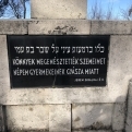 Az avasi zsidó temető története - Holokauszt emlékmű -galerie image du monument commémoratif