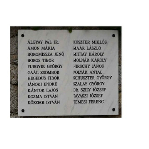 Hazlov památník maďarských obětí