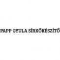 Papp Gyula kőfaragó